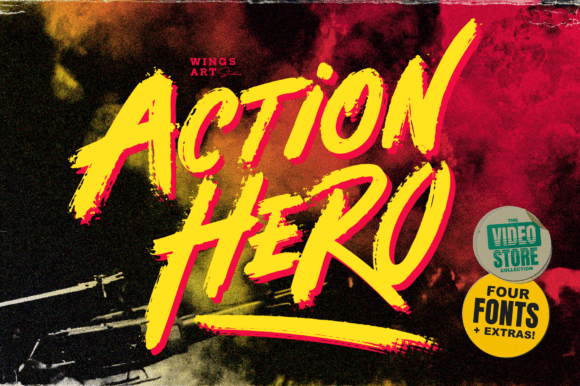 Action Hero: The Last Action Hero Font You'll Ever Need