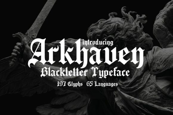 Arkhaven: The Gothic Blackletter for Timeless Branding