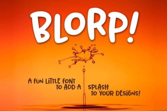Blorp! The Quirky Display Font for Bold Branding