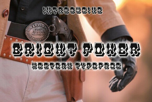 Brightpower: Capturing Rugged Spirit in Modern Typography