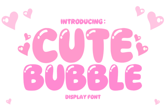 Cute Bubble Font: More Than Just a Playful Typeface