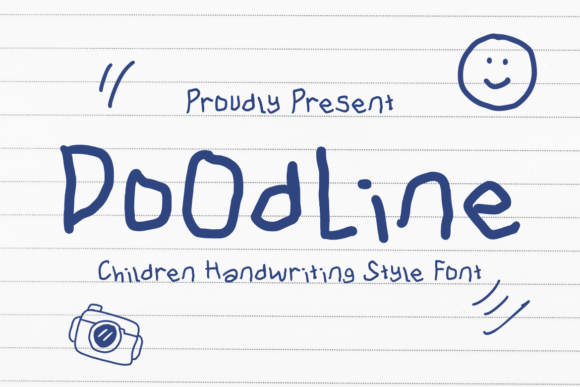 Doodline: A Typeface with Childhood Whimsy