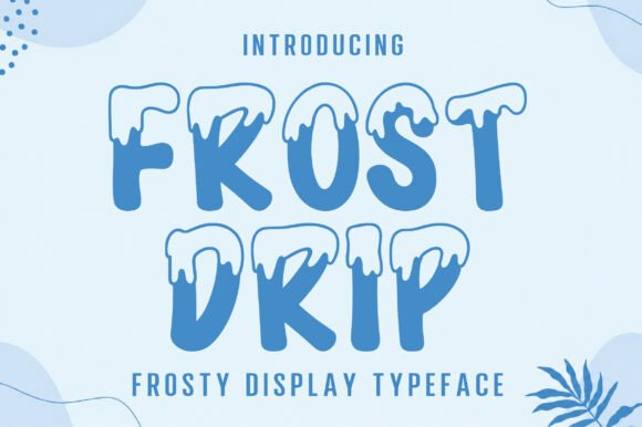 Frost Drip: Crafting a Cool, Icy Brand Identity
