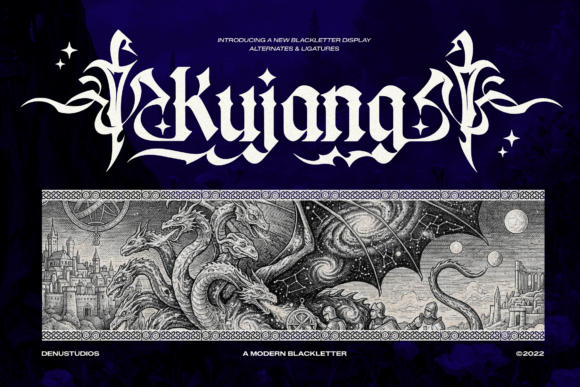 Kujang: Unleash Dark Majesty in Your Designs