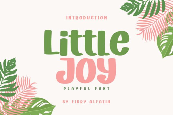 Little Joy: A Handwritten Monoline Font for Creative Projects