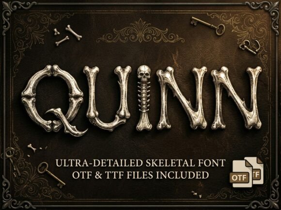 Quinn: Unearth Macabre Beauty for Your Boldest Designs