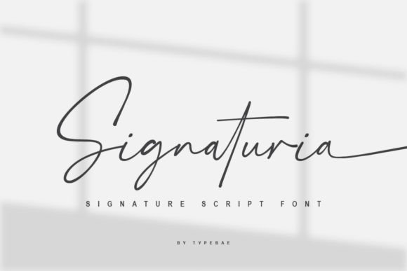 Signaturia: The Signature Font for Authentic Branding