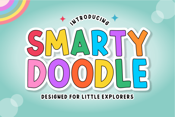 Smarty Doodle: The Playful, Bold & Fun Kids Display Font
